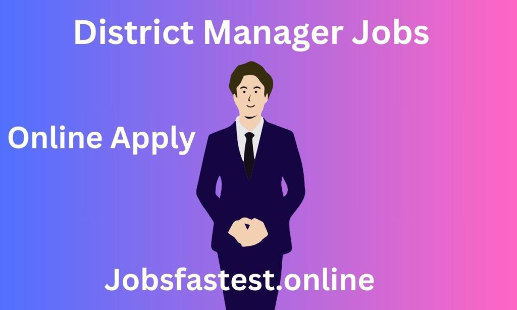 District Manager Job