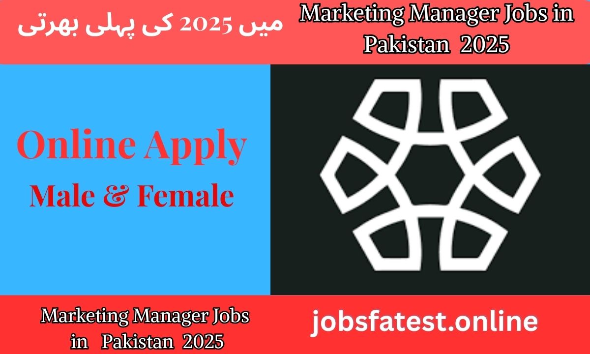 Marketing Manager Jobs in Pakistan 2025 – Top Vacancies, Eligibility & How to Apply