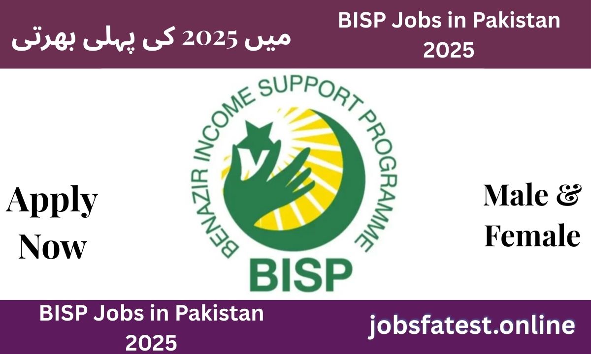 BISP Jobs 2025 in Pakistan