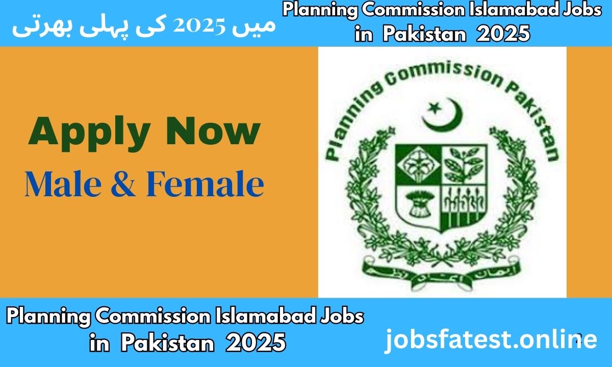 Planning Commission Islamabad Jobs 2025