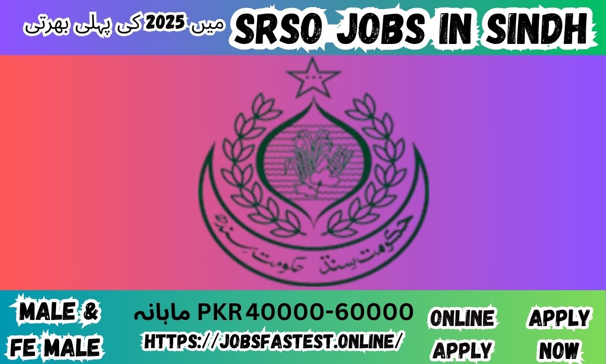 SRSO Jobs in Sindh Pakistan 2025 – Apply Online for Latest NGO Vacancies