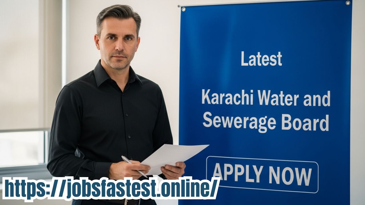 Latest Karachi Water and Sewerage Board Jobs 2025 | Apply Online Today
